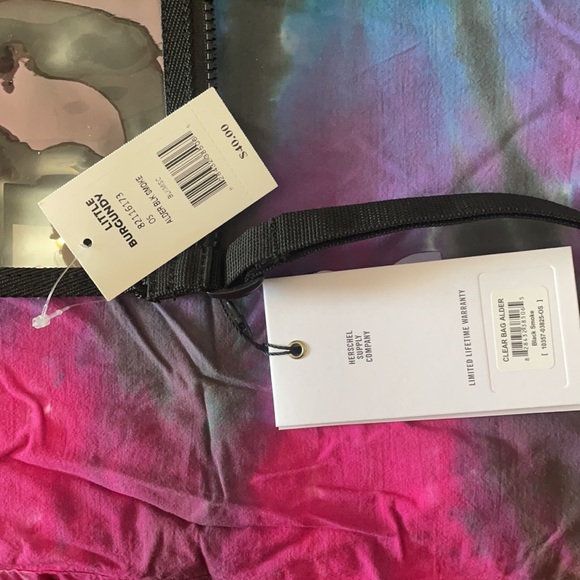 Brand new hershel tinted clear bag - Picture 5 of 5